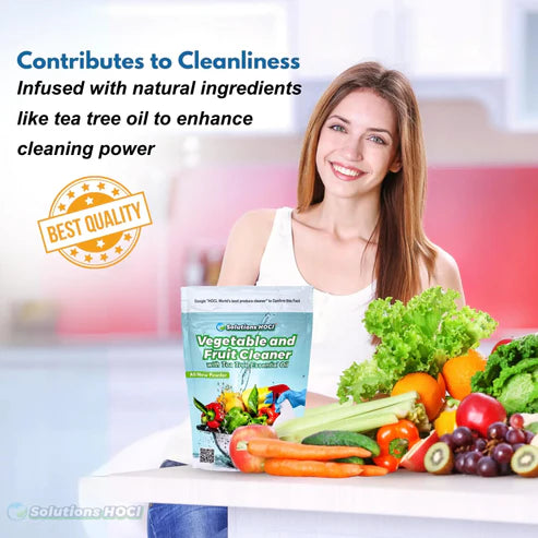 Vegetable and Fruit Cleaner with Tea Tree Essential Oil