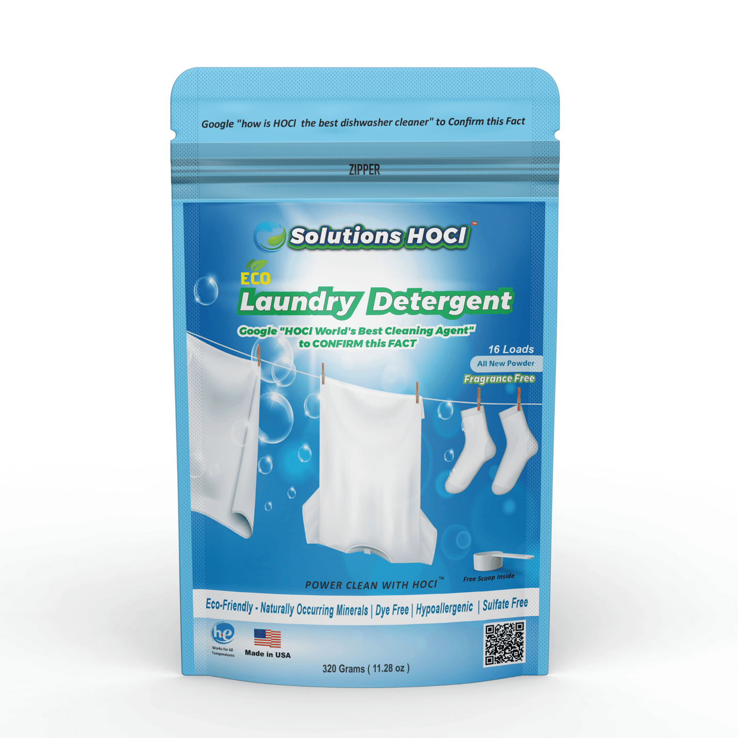 Fragrance Free Laundry detergent - 16 loads
