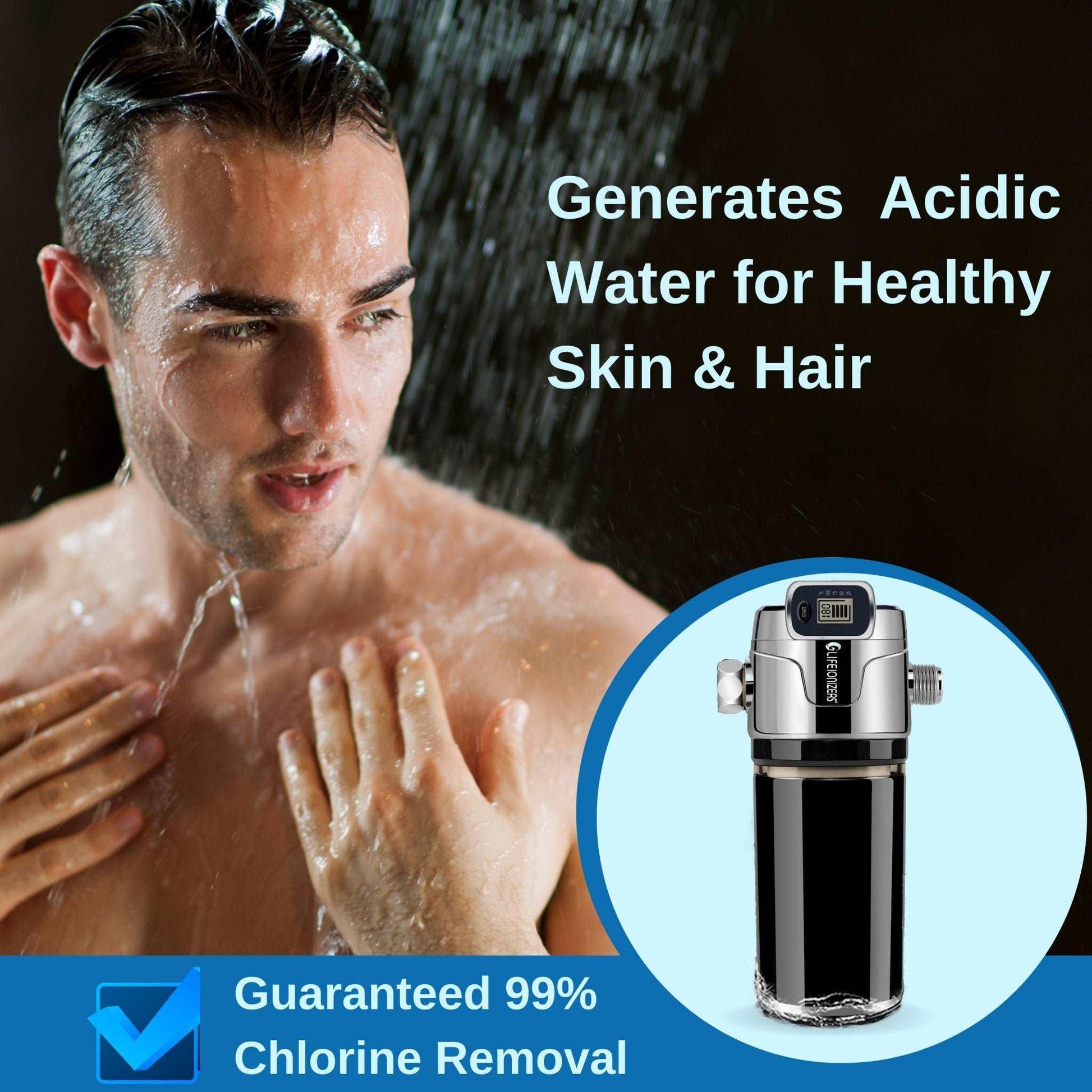 Life Shower Double Filtration Filter without Shower Head