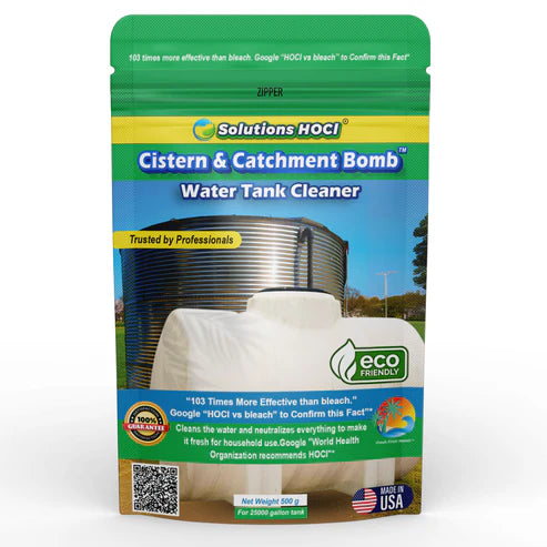 Cistern & Catchment Bomb: Cistern & Rain Water Tank Cleaner