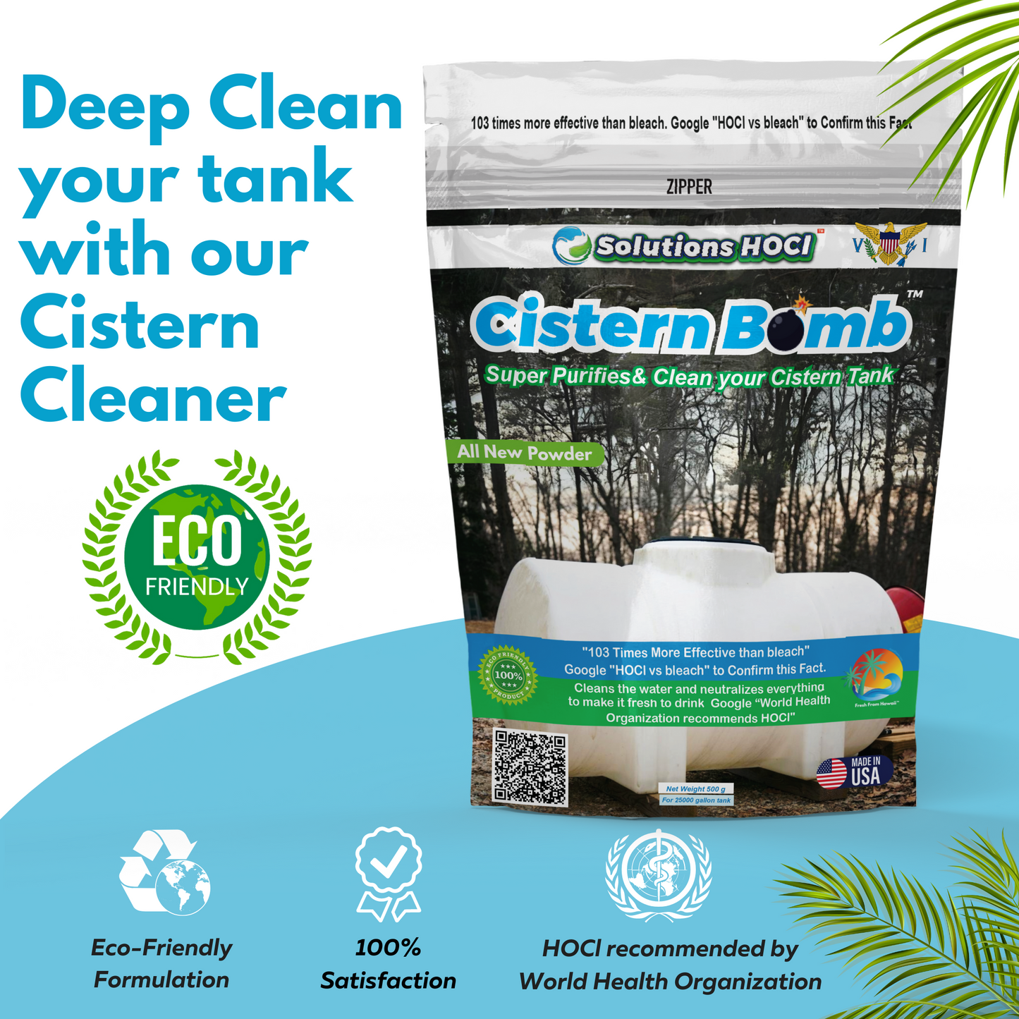 Cistern Tank Cleaner - 500 Grams