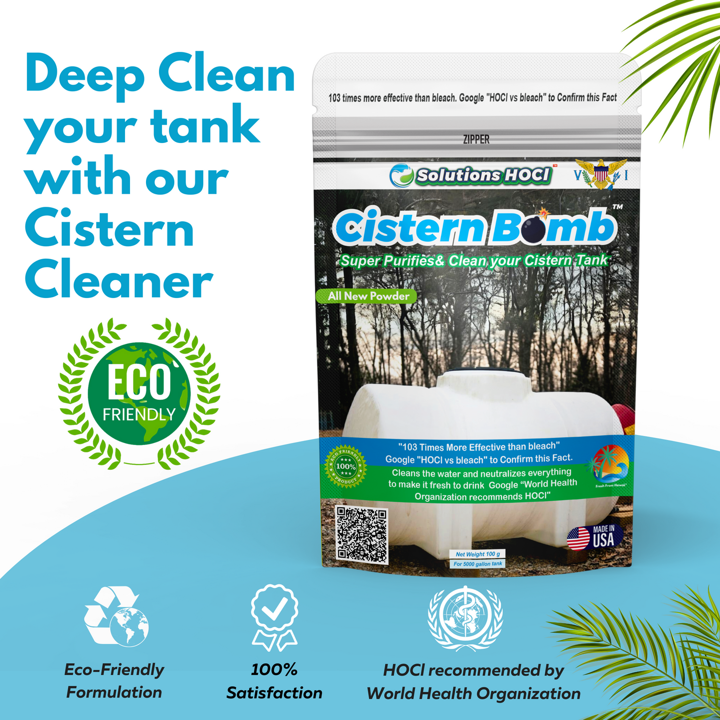 Cistern Tank Cleaner - 100 Grams