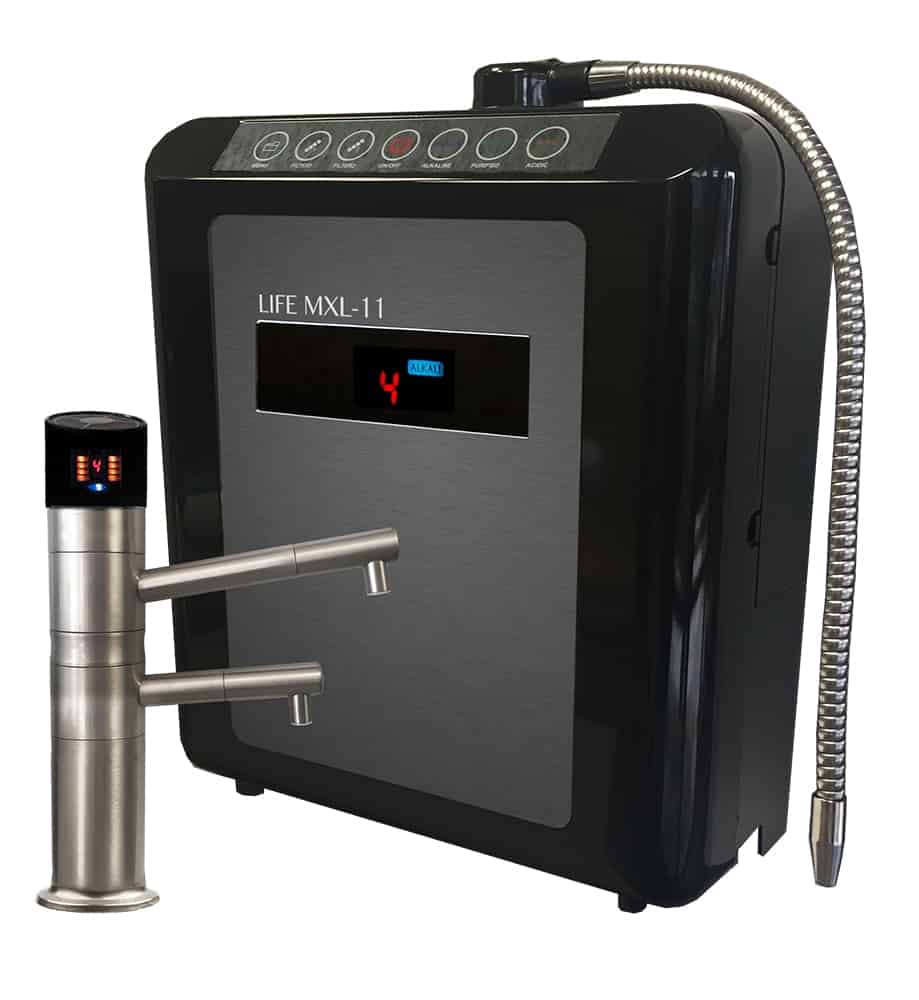 LIFE IONIZER MXL-11™ UNDER-COUNTER ALKALINE WATER IONIZER HYDROGEN MACHINE