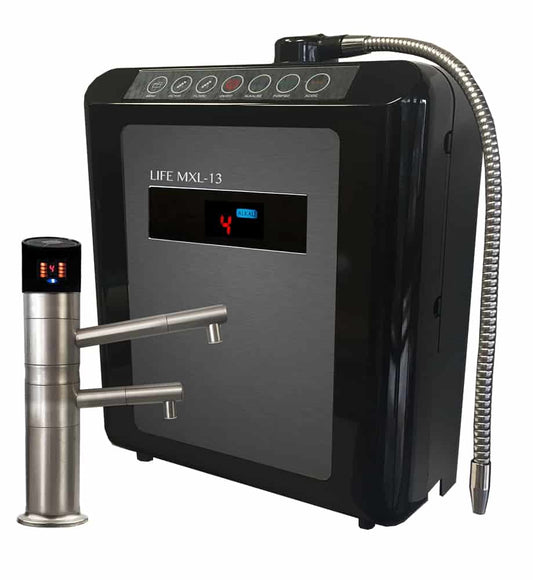 LIFE WATER IONIZER MXL-13™ UNDERCOUNTER ALKALINE WATER HYDROGEN MACHINE