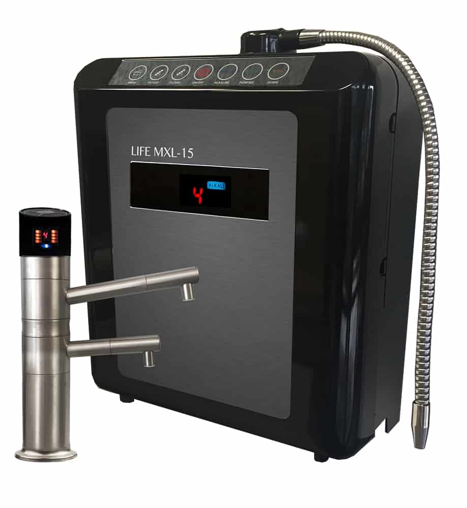 LIFE IONIZER MXL-15™ UNDERCOUNTER ALKALINE WATER IONIZER HYDROGEN MACHINE