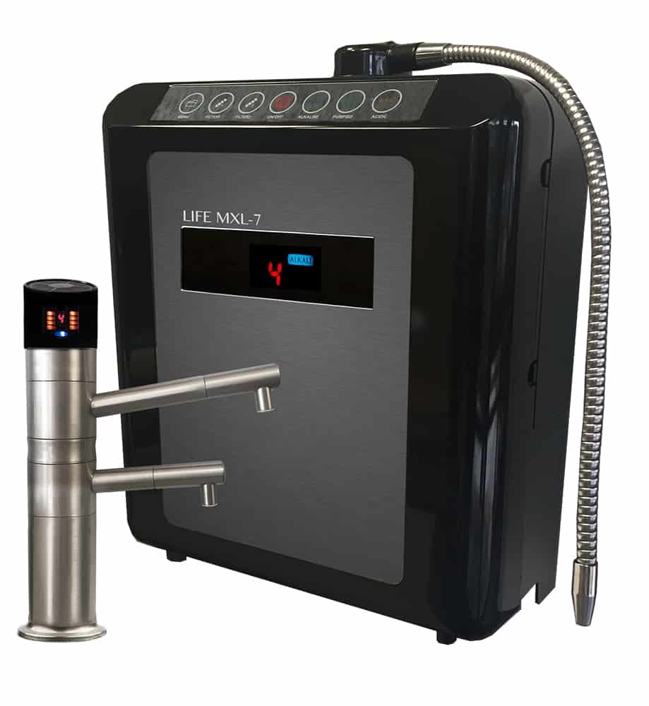 LIFE IONIZER MXL-7™ UNDERCOUNTER ALKALINE WATER IONIZER HYDROGEN UNIT