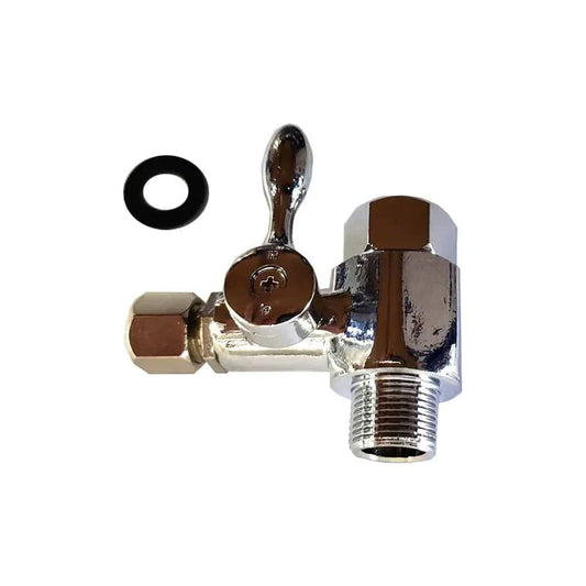 under counter cold water connect valve